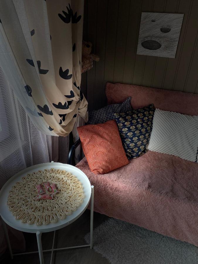 Vila Amazing Little House On An Island With Garden Riga Exteriér fotografie
